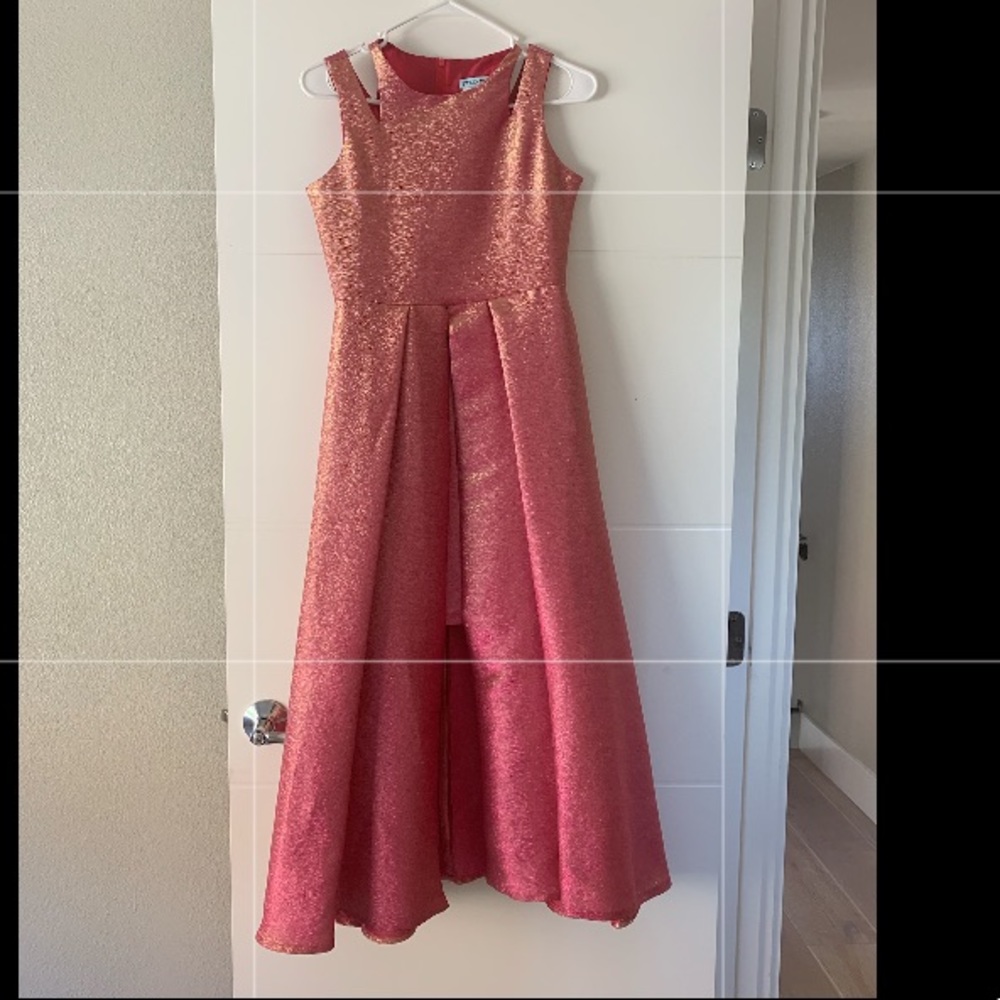 Pink prom dress